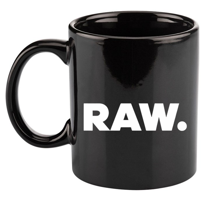 Rtruth Wearing Holorn Raw 11oz C Handle Ceramic Mug