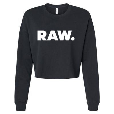 Rtruth Wearing Holorn Raw Cropped Pullover Crew