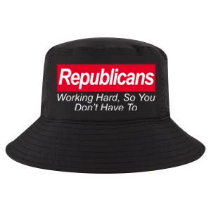 Republicans Working Hard So You Don't Have To Cool Comfort Performance Bucket Hat