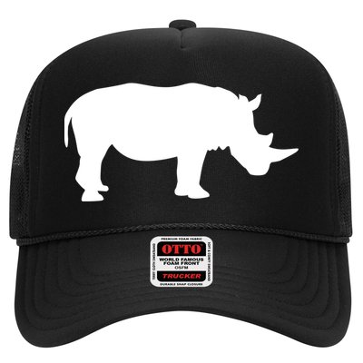 Rhino With Horn Gift Trucker Hat