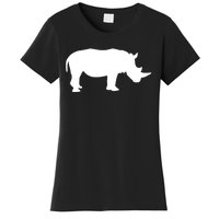 Rhino With Horn Gift Women's T-Shirt