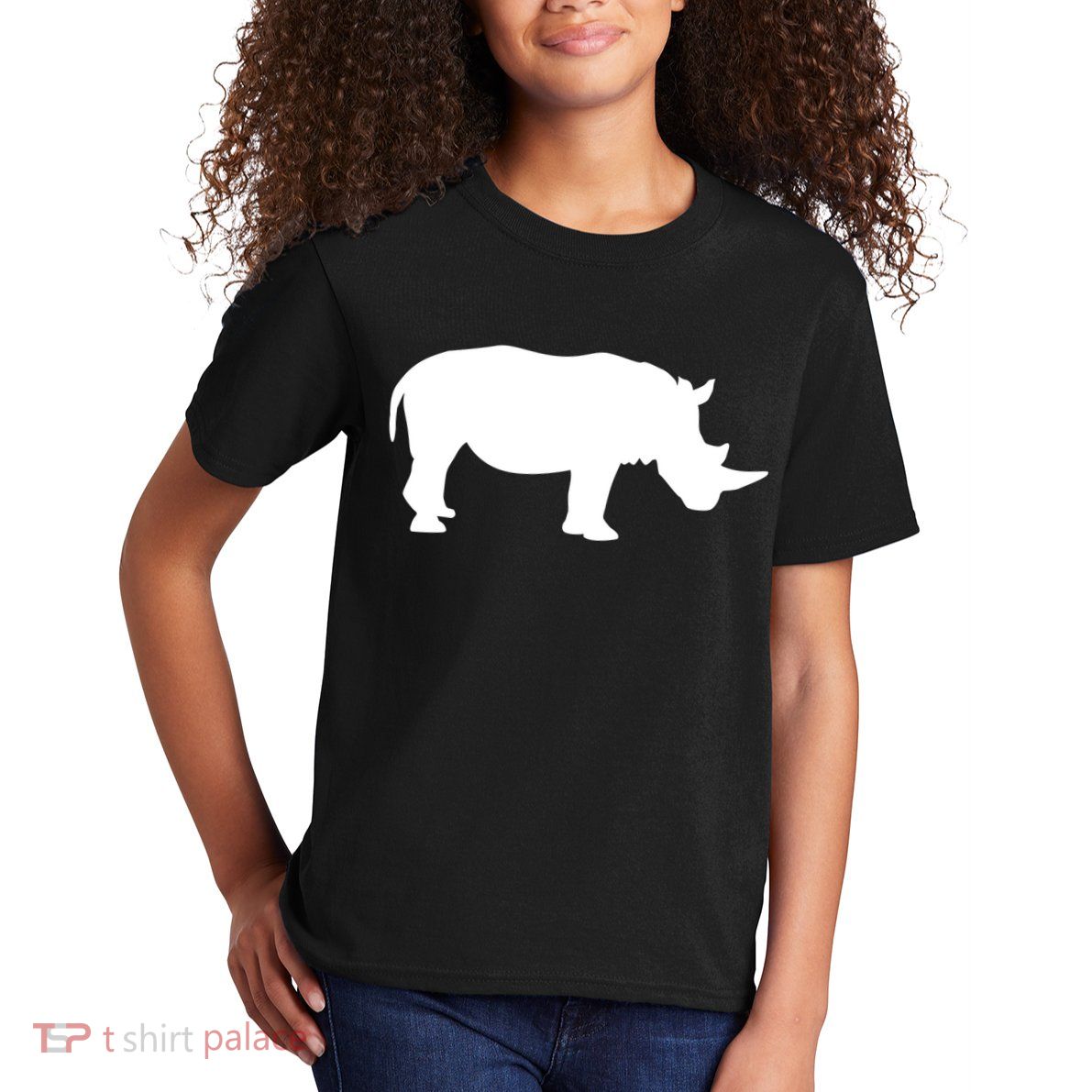 Rhino With Horn Gift Kids T-Shirt
