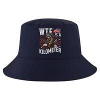 Retro Wtf Is A Kilometer Raccoon Eagle Cool Comfort Performance Bucket Hat