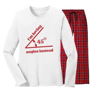 Robbie Williams IM Loving Angles Instead 45 Women's Long Sleeve Flannel Pajama Set 