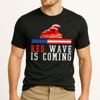 Red Wave Is Coming American Flag Conservative Performance Shirt