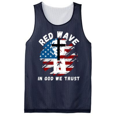 Red Wave, In God We Trust, He'll Be Back, Trump 2024, Pro Trump 45 47 Mesh Reversible Basketball Jersey Tank