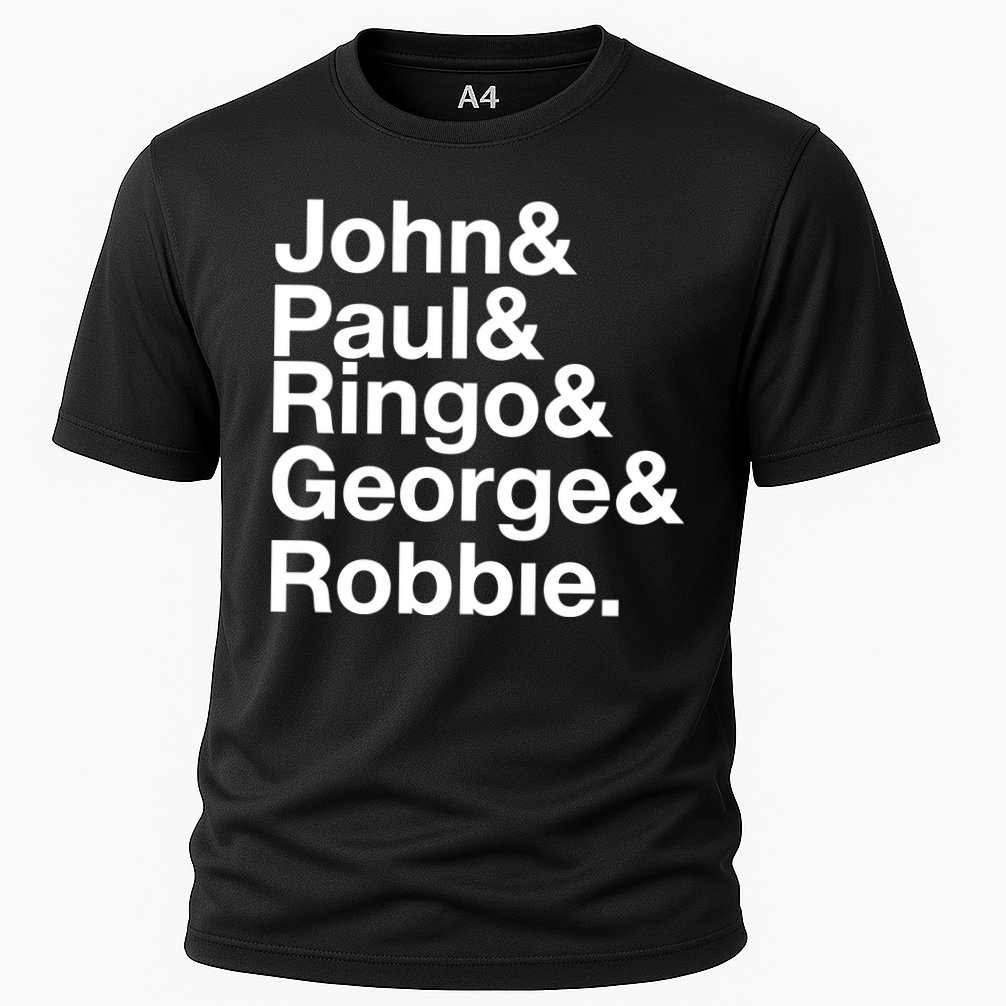 Robbie Williams John Paul Ringo George Robbie Performance Shirt