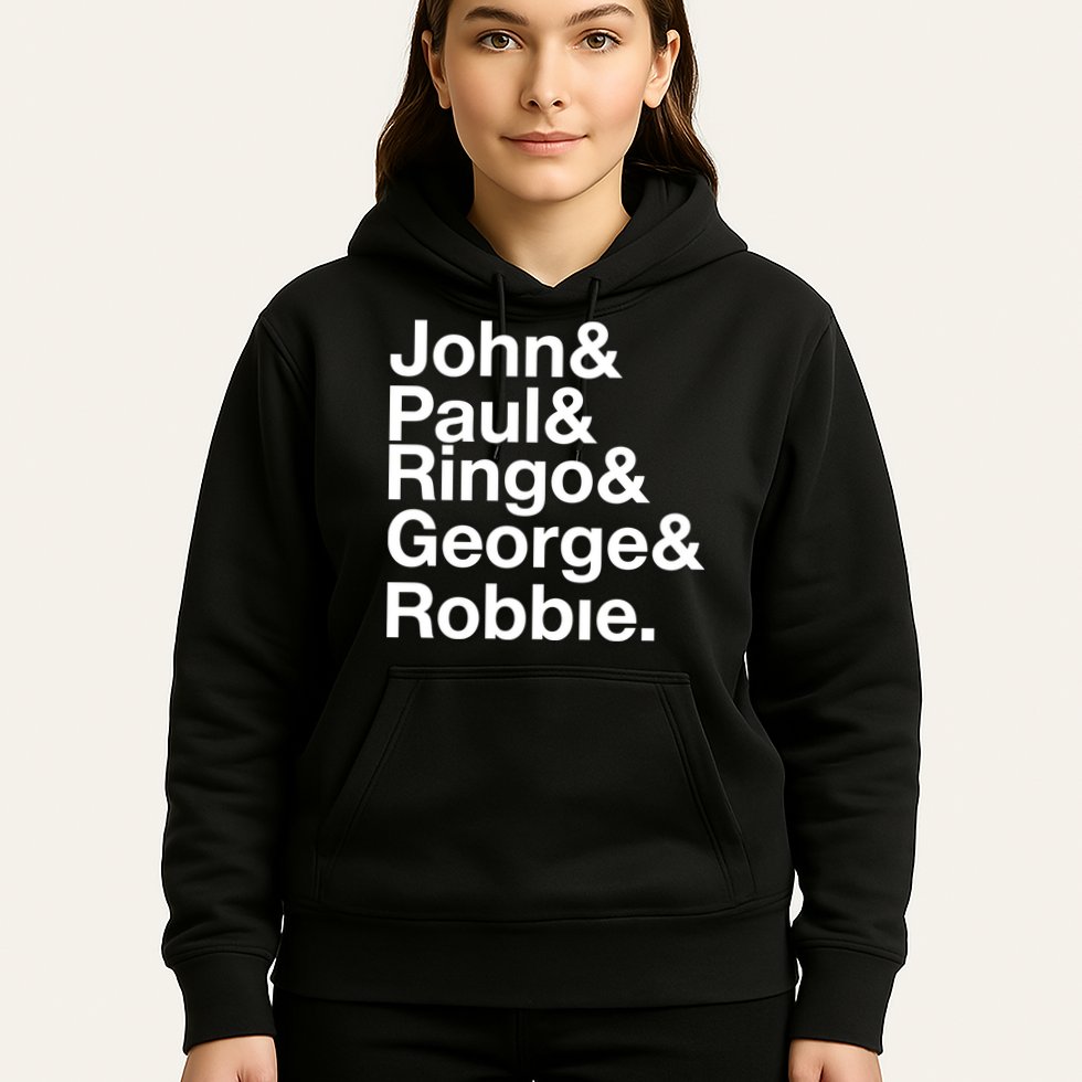 Robbie Williams John Paul Ringo George Robbie Hoodie