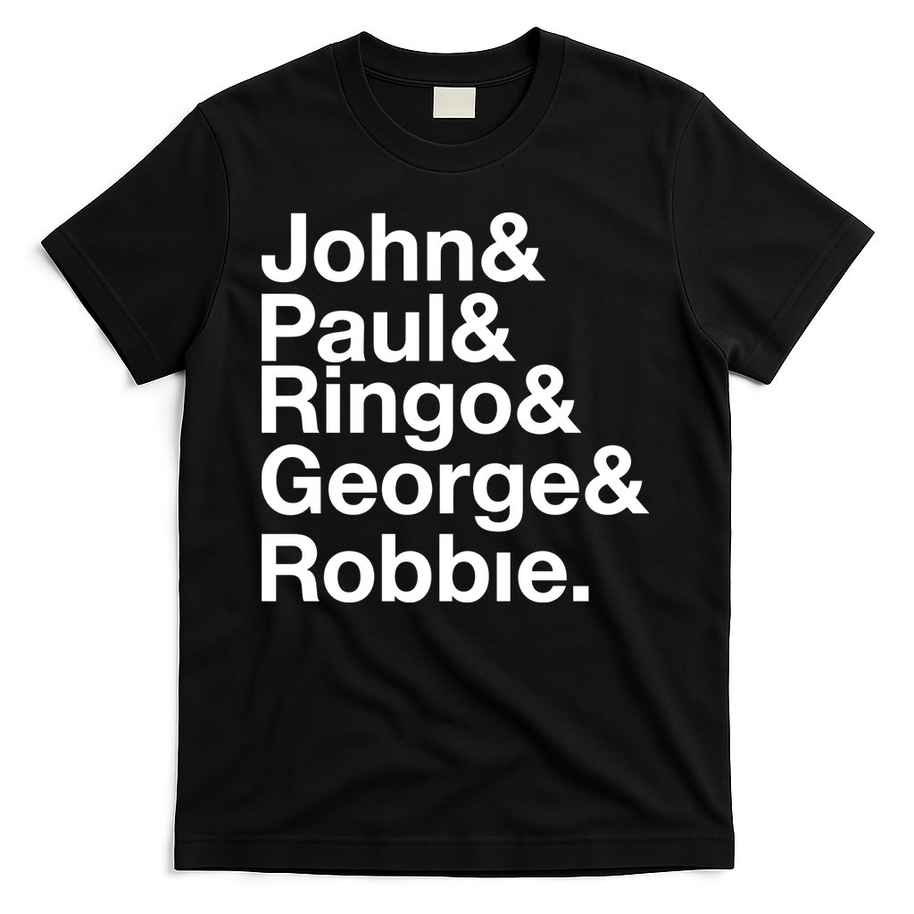 Robbie Williams John Paul Ringo George Robbie T-Shirt