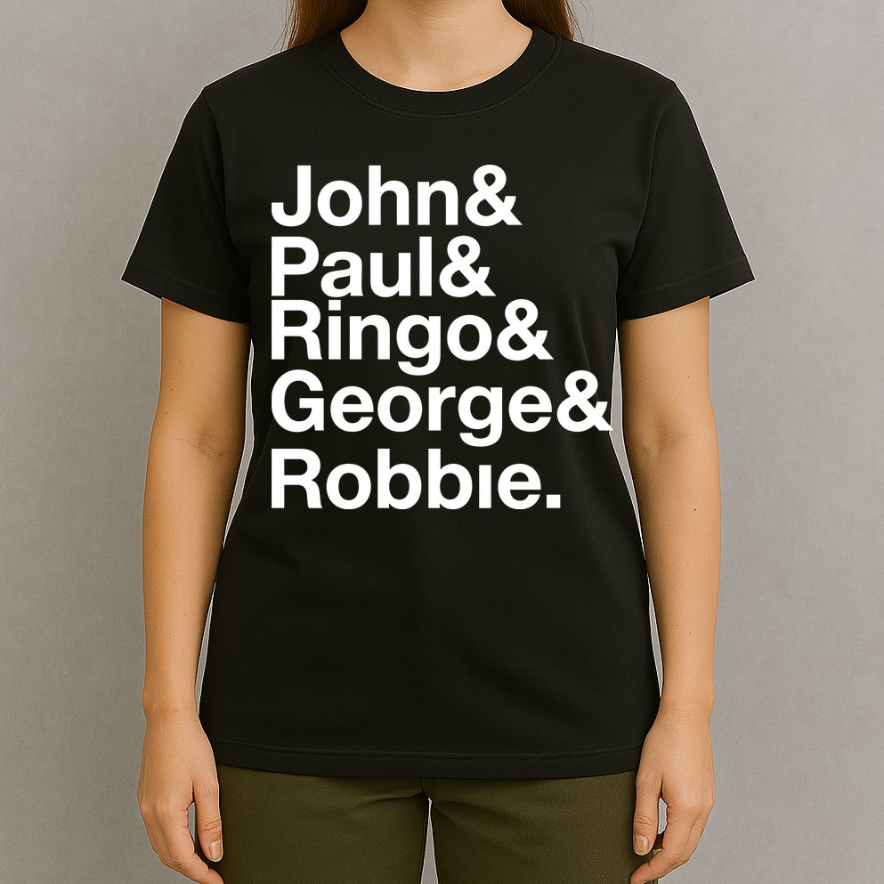 Robbie Williams John Paul Ringo George Robbie T-Shirt
