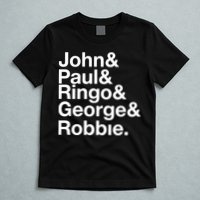 Robbie Williams John Paul Ringo George Robbie T-Shirt