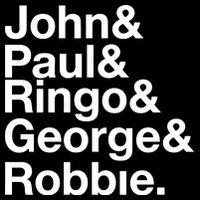 Robbie Williams John Paul Ringo George Robbie V-Neck T-Shirt