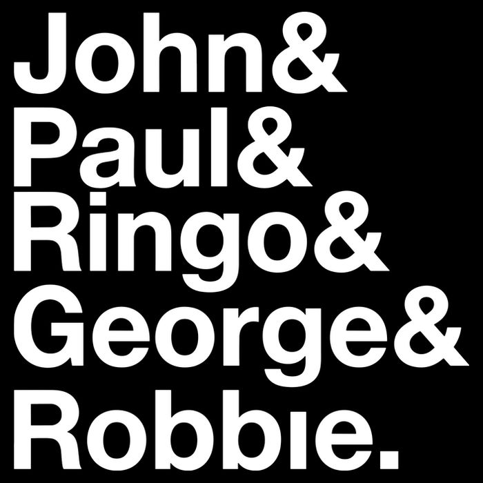 Robbie Williams John Paul Ringo George Robbie V-Neck T-Shirt