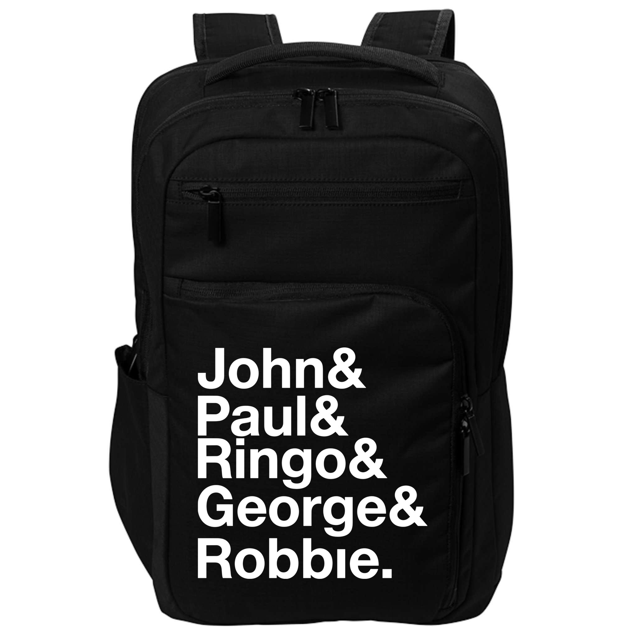 Robbie Williams John Paul Ringo George Robbie Impact Tech Backpack