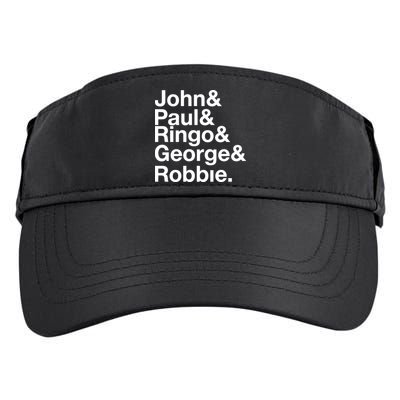 Robbie Williams John Paul Ringo George Robbie Adult Drive Performance Visor