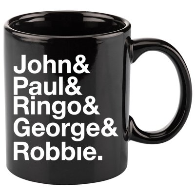 Robbie Williams John Paul Ringo George Robbie 11oz C Handle Ceramic Mug