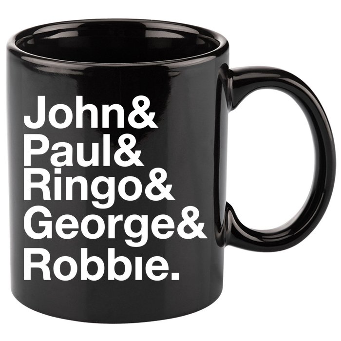 Robbie Williams John Paul Ringo George Robbie 11oz C Handle Ceramic Mug