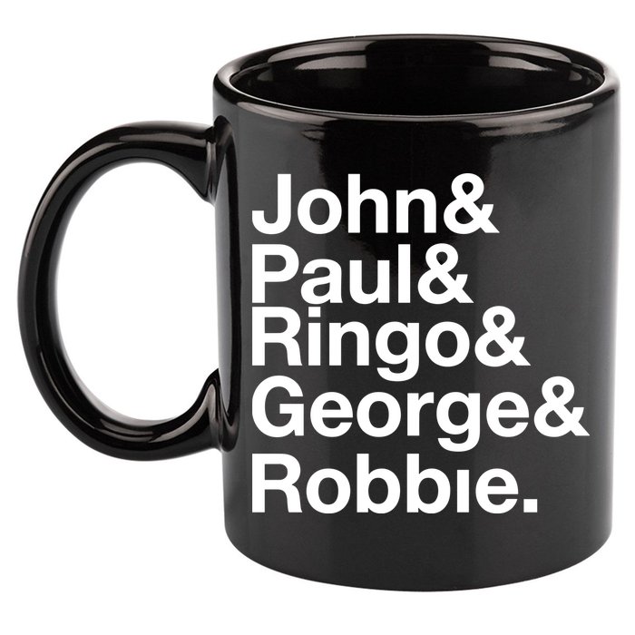 Robbie Williams John Paul Ringo George Robbie 11oz C Handle Ceramic Mug
