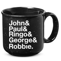 Robbie Williams John Paul Ringo George Robbie 15oz Campfire Ceramic Mug