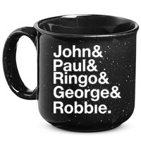 Robbie Williams John Paul Ringo George Robbie 15oz Campfire Ceramic Mug