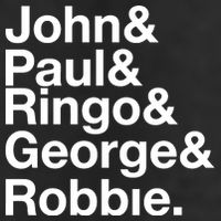 Robbie Williams John Paul Ringo George Robbie Beanie
