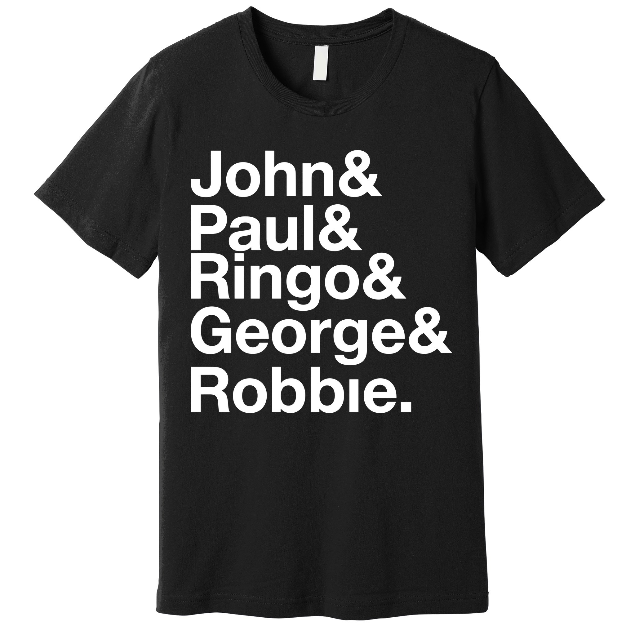 Robbie Williams John Paul Ringo George Robbie Premium T-Shirt