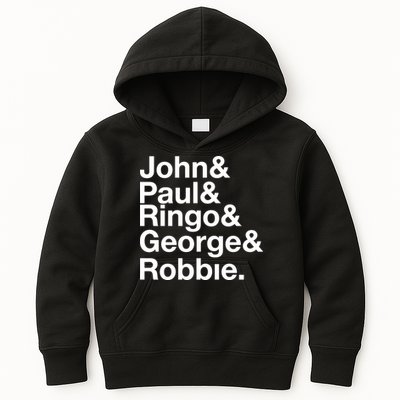 Robbie Williams John Paul Ringo George Robbie Kids Hoodie