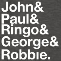 Robbie Williams John Paul Ringo George Robbie Vector Backpack
