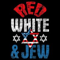 Red White & Jew Usa American Flag Jewish Star Of David 16 in Basic Backpack