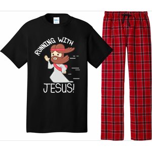 Running With Jesus Christian Faith Runner And Jogging Pajama Set