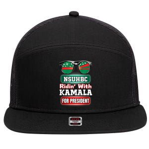 Ridin With Kamala Norfolk Nsuhbc Hbc 7 Panel Mesh Trucker Snapback Hat