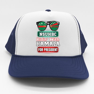 Ridin With Kamala Norfolk Nsuhbc Hbc Trucker Hat