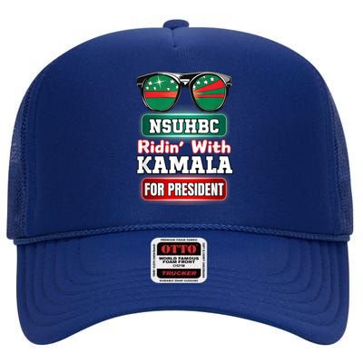 Ridin With Kamala Norfolk Nsuhbc Hbc High Crown Mesh Back Trucker Hat