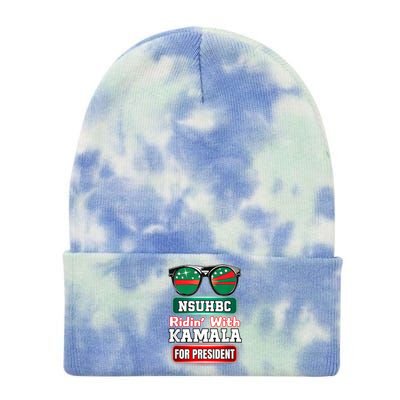 Ridin With Kamala Norfolk Nsuhbc Hbc Tie Dye 12in Knit Beanie