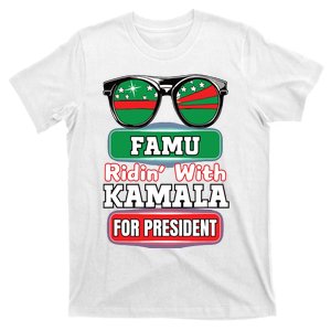 Ridin With Kamala Florida Famu Hbc T-Shirt