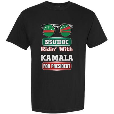 Ridin With Kamala Norfolk Nsuhbc Hbc Garment-Dyed Heavyweight T-Shirt