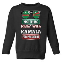 Ridin With Kamala Norfolk Nsuhbc Hbc Toddler Sweatshirt