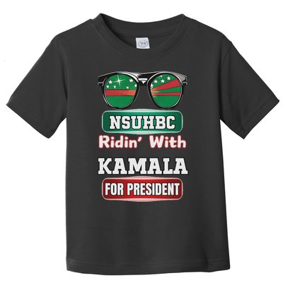 Ridin With Kamala Norfolk Nsuhbc Hbc Toddler T-Shirt