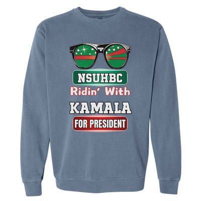 Ridin With Kamala Norfolk Nsuhbc Hbc Garment-Dyed Sweatshirt