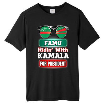 Ridin With Kamala Florida Famu Hbc Tall Fusion ChromaSoft Performance T-Shirt