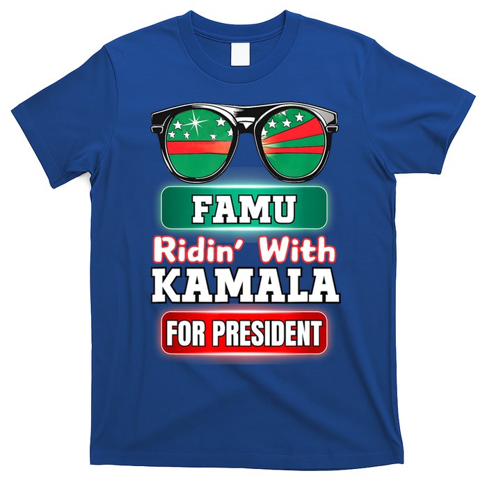 Ridin With Kamala Florida Famu Hbc T-Shirt