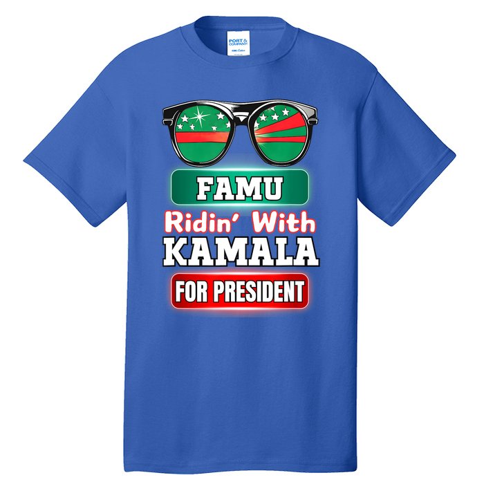 Ridin With Kamala Florida Famu Hbc Tall T-Shirt