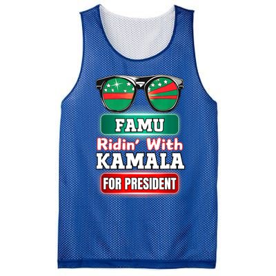 Ridin With Kamala Florida Famu Hbc Mesh Reversible Basketball Jersey Tank