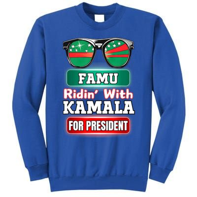 Ridin With Kamala Florida Famu Hbc Tall Sweatshirt