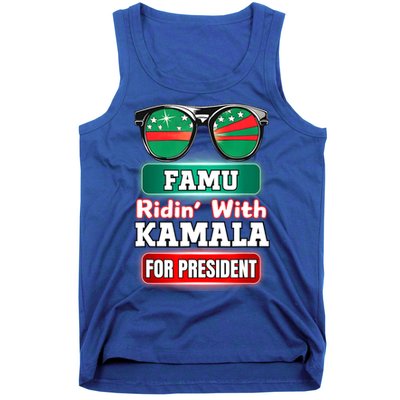 Ridin With Kamala Florida Famu Hbc Tank Top