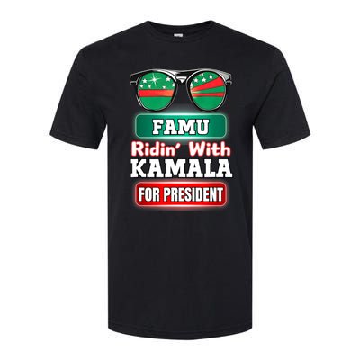 Ridin With Kamala Florida Famu Hbc Softstyle CVC T-Shirt