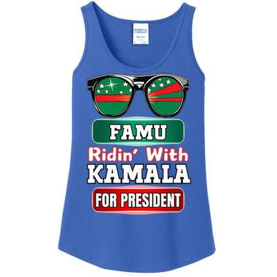 Ridin With Kamala Florida Famu Hbc Ladies Essential Tank