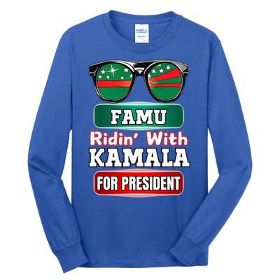 Ridin With Kamala Florida Famu Hbc Tall Long Sleeve T-Shirt