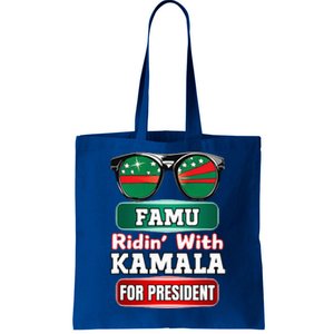 Ridin With Kamala Florida Famu Hbc Tote Bag