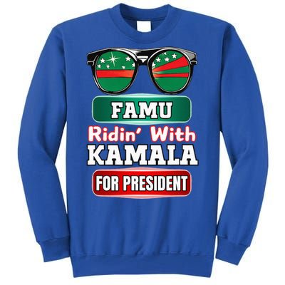 Ridin With Kamala Florida Famu Hbc Tall Sweatshirt